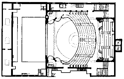 American Theatre Gallery Plan
