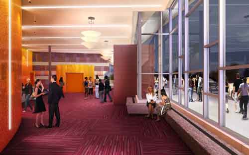 Black Box Lobby Rendering