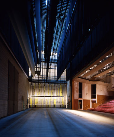 Photo of stage rigging